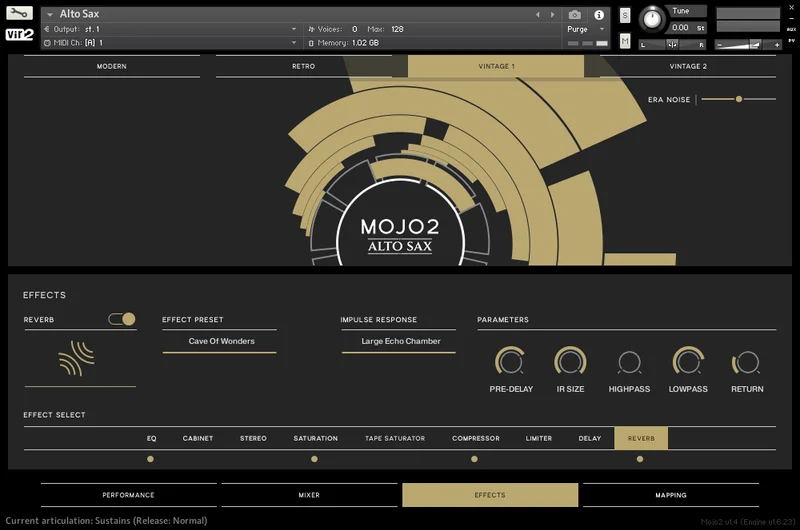 Vir2 Instruments MOJO 2: Alto Saxophone