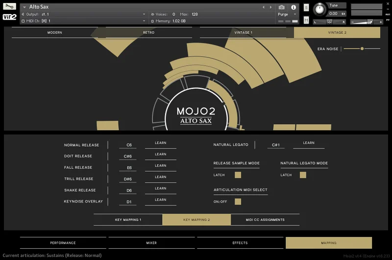 Vir2 Instruments MOJO 2: Alto Saxophone