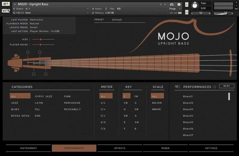 Vir2 Instruments MOJO: Upright Bass
