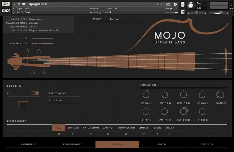 Vir2 Instruments MOJO: Upright Bass
