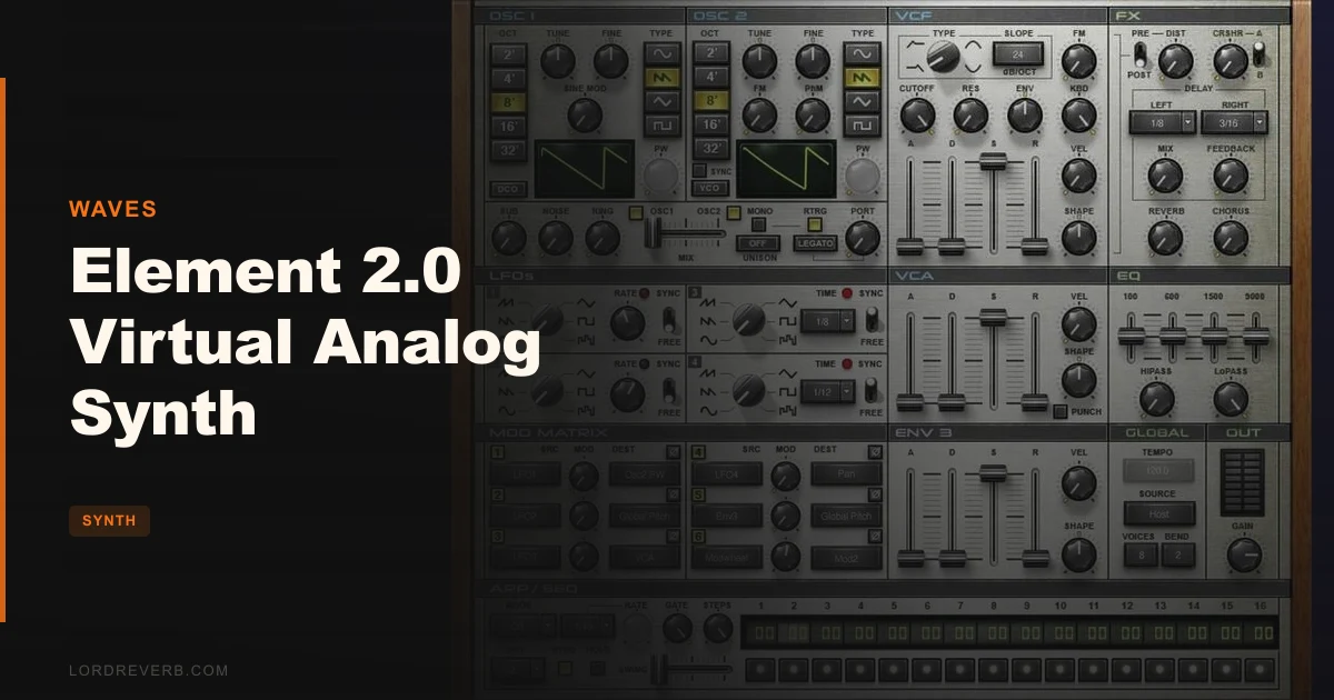 Element 2.0 Virtual Analog Synth vs the Field: 2026