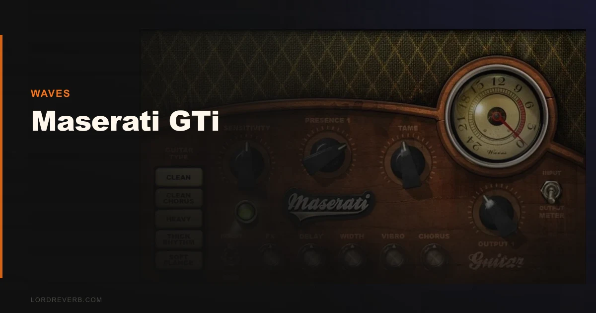 Can the Maserati GTi Fix Dull Guitar Tracks in 2026?